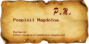 Pospisil Magdolna névjegykártya
